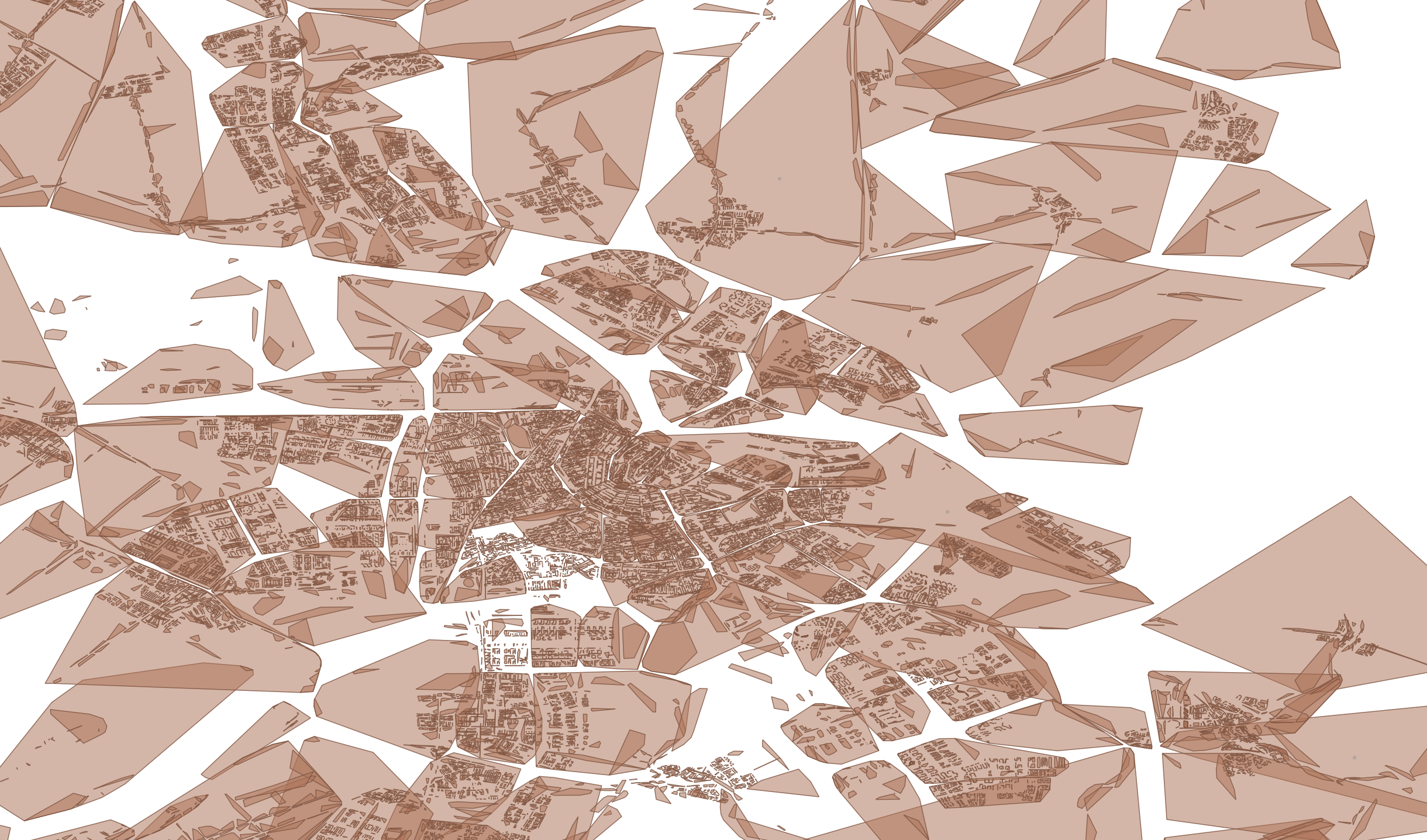 Who’s On First postalcodes coverage map detail for Amsterdam, Netherlands